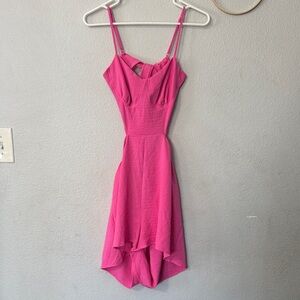 Pink Sleeveless Romper